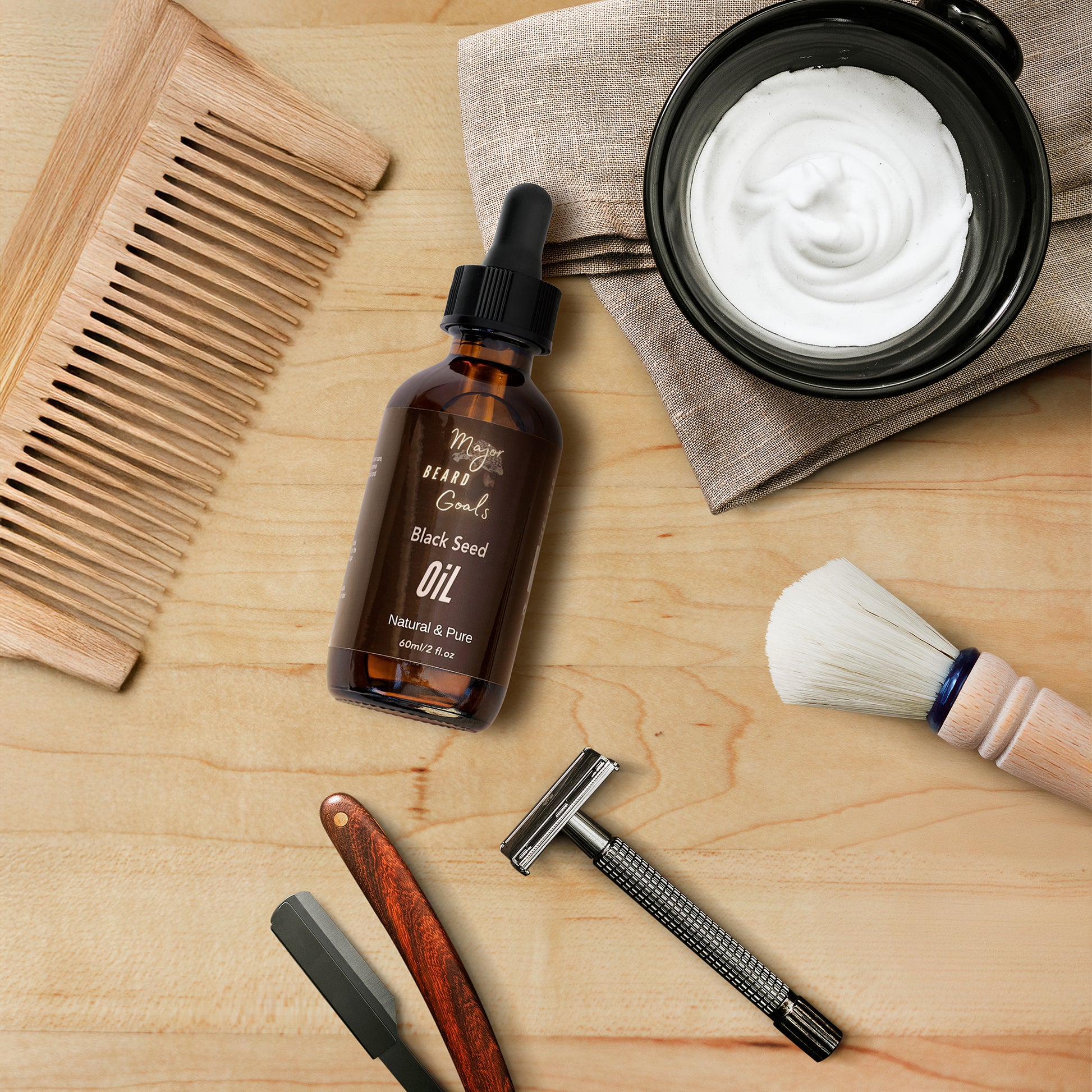 Major Beard Goals Black Seed Oil